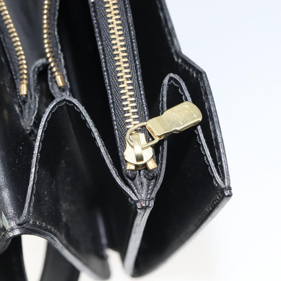 LOUIS VUITTON Epi Concorde Hand Bag Black M52132 LV Auth 162370