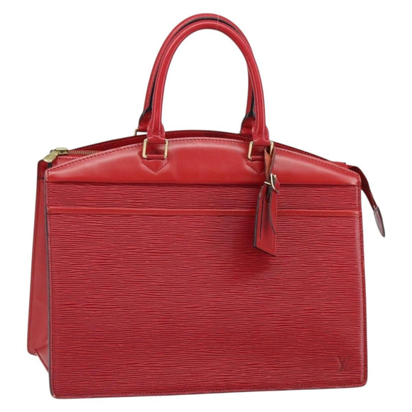 LOUIS VUITTON Epi Riviera Hand Bag Red M48187 LV Auth 162371