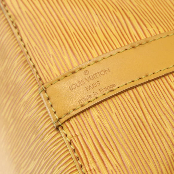 LOUIS VUITTON Epi Petit Noe Shoulder Bag Yellow M44109 LV Auth 162372