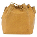 LOUIS VUITTON Epi Petit Noe Shoulder Bag Yellow M44109 LV Auth 162372-13