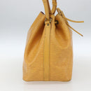 LOUIS VUITTON Epi Petit Noe Shoulder Bag Yellow M44109 LV Auth 162372-3