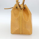 LOUIS VUITTON Epi Petit Noe Shoulder Bag Yellow M44109 LV Auth 162372-4
