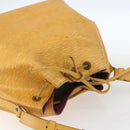 LOUIS VUITTON Epi Petit Noe Shoulder Bag Yellow M44109 LV Auth 162372-6