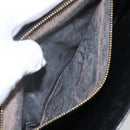 LOUIS VUITTON Epi Serie Dragonne Clutch Bag Black Noir M52612 LV Auth 162373-20