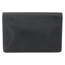 LOUIS VUITTON Epi Serie Dragonne Clutch Bag Black Noir M52612 LV Auth 162373-3