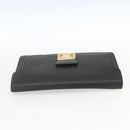 LOUIS VUITTON Epi Serie Dragonne Clutch Bag Black Noir M52612 LV Auth 162373-6