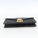 LOUIS VUITTON Epi Serie Dragonne Clutch Bag Black Noir M52612 LV Auth 162373-7