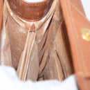 GUCCI Bamboo Tote Bag Leather Brown Gold 002 2853 0260 0 Auth 162377-19