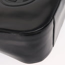 GUCCI Shoulder Bag Patent leather Black Auth 162378-15