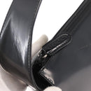GUCCI Shoulder Bag Patent leather Black Auth 162378-9