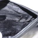 GUCCI Shoulder Bag Patent leather Black Auth 162378-20