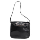 GUCCI Shoulder Bag Patent leather Black Auth 162378-2