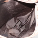 GUCCI GG Canvas Tote Bag Beige Silver 28892 Auth 162386-19
