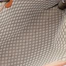 CELINE Macadam Canvas Briefcase PVC Leather Brown Auth 162397-10