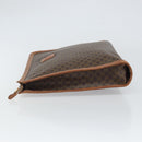 CELINE Macadam Canvas Briefcase PVC Leather Brown Auth 162397-4