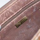 Burberry Nova Check Umhängetasche PVC Beige Gold Auth 162400-19