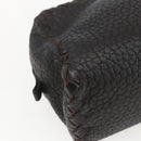 BOTTEGA VENETA Clutch Bag Leather Brown 174361 Auth 162417-16