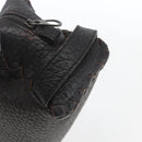 BOTTEGA VENETA Clutch Bag Leather Brown 174361 Auth 162417-8