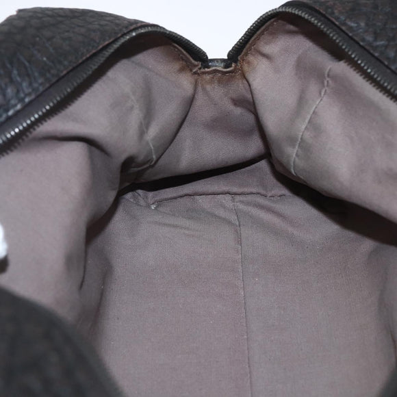 BOTTEGA VENETA Clutch Bag Leather Brown 174361 Auth 162417