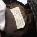 BOTTEGA VENETA Clutch Bag Leather Brown 174361 Auth 162417-12