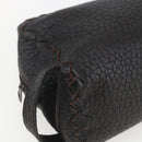 BOTTEGA VENETA Clutch Bag Leather Brown 174361 Auth 162417-14