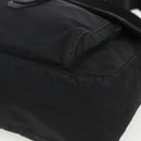 PRADA Shoulder Bag Nylon Black Silver Auth 162419-15