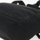 PRADA Shoulder Bag Nylon Black Silver Auth 162419-17