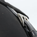 PRADA Shoulder Bag Nylon Black Silver Auth 162419-8