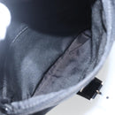PRADA Shoulder Bag Nylon Black Silver Auth 162419-26