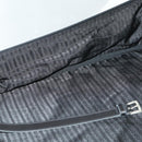PRADA Boston Bag Nylon Black Silver Auth 162424-27