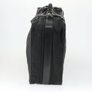 PRADA Boston Bag Nylon Black Silver Auth 162424-3
