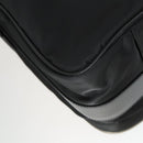 PRADA Suitcase Nylon Black Silver Auth 162425-16