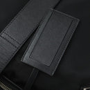 PRADA Suitcase Nylon Black Silver Auth 162425-17