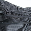 PRADA Suitcase Nylon Black Silver Auth 162425-24