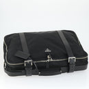PRADA Suitcase Nylon Black Silver Auth 162425-6