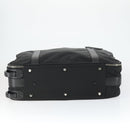 PRADA Suitcase Nylon Black Silver Auth 162425-5