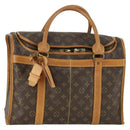 LOUIS VUITTON Monogram Sac Chasseur 40 Pet Carry M41924 LV Auth 162430-1