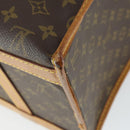 LOUIS VUITTON Monogram Sac Chasseur 40 Pet Carry M41924 LV Auth 162430-12
