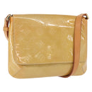 LOUIS VUITTON Monogram Vernis Thompson Street Bag Beige M91301 LV Auth 162432-1