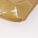 LOUIS VUITTON Monogram Vernis Thompson Street Bag Beige M91301 LV Auth 162432-16