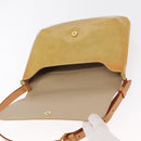 LOUIS VUITTON Monogram Vernis Thompson Street Bag Beige M91301 LV Auth 162432-10
