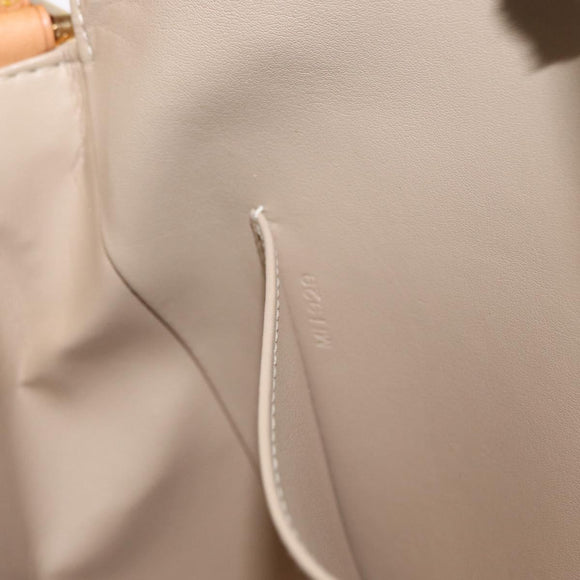LOUIS VUITTON Monogram Vernis Thompson Street Bag Beige M91301 LV Auth 162432