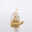 LOUIS VUITTON Monogram Vernis Thompson Street Bag Beige M91301 LV Auth 162432-21