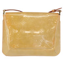 LOUIS VUITTON Monogram Vernis Thompson Street Bag Beige M91301 LV Auth 162432-2