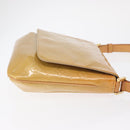 LOUIS VUITTON Monogram Vernis Thompson Street Bag Beige M91301 LV Auth 162432-3
