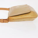 LOUIS VUITTON Monogram Vernis Thompson Street Bag Beige M91301 LV Auth 162432-4