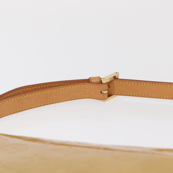 LOUIS VUITTON Monogram Vernis Thompson Street Bag Beige M91301 LV Auth 162432