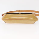 LOUIS VUITTON Monogram Vernis Thompson Street Bag Beige M91301 LV Auth 162432-5