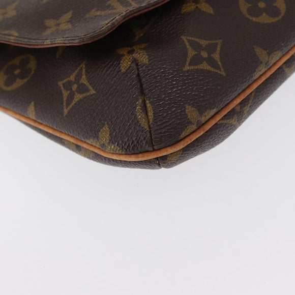 LOUIS VUITTON Monogram Musette Tango Schultertasche mit kurzem Riemen M51257 Auth 162435A