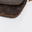 LOUIS VUITTON Monogram Musette Tango Schultertasche mit kurzem Riemen M51257 Auth 162435A-14
